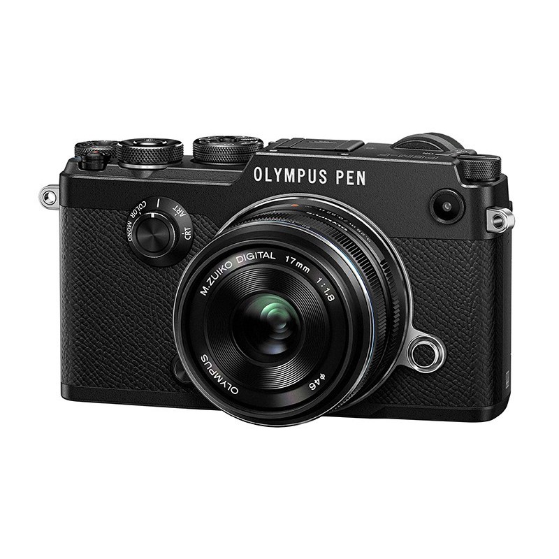 Olympus PEN-F Zwart + 17mm (Ex-Demo)